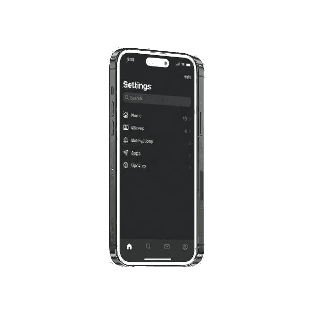 Mobile mockup